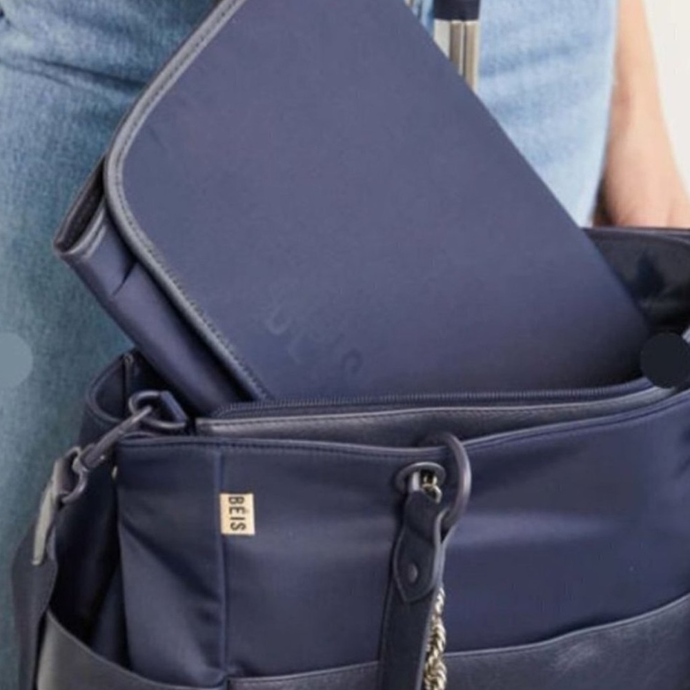 BEIS Dark Blue weekend/work/Baby Bag - Picture 15 of 16